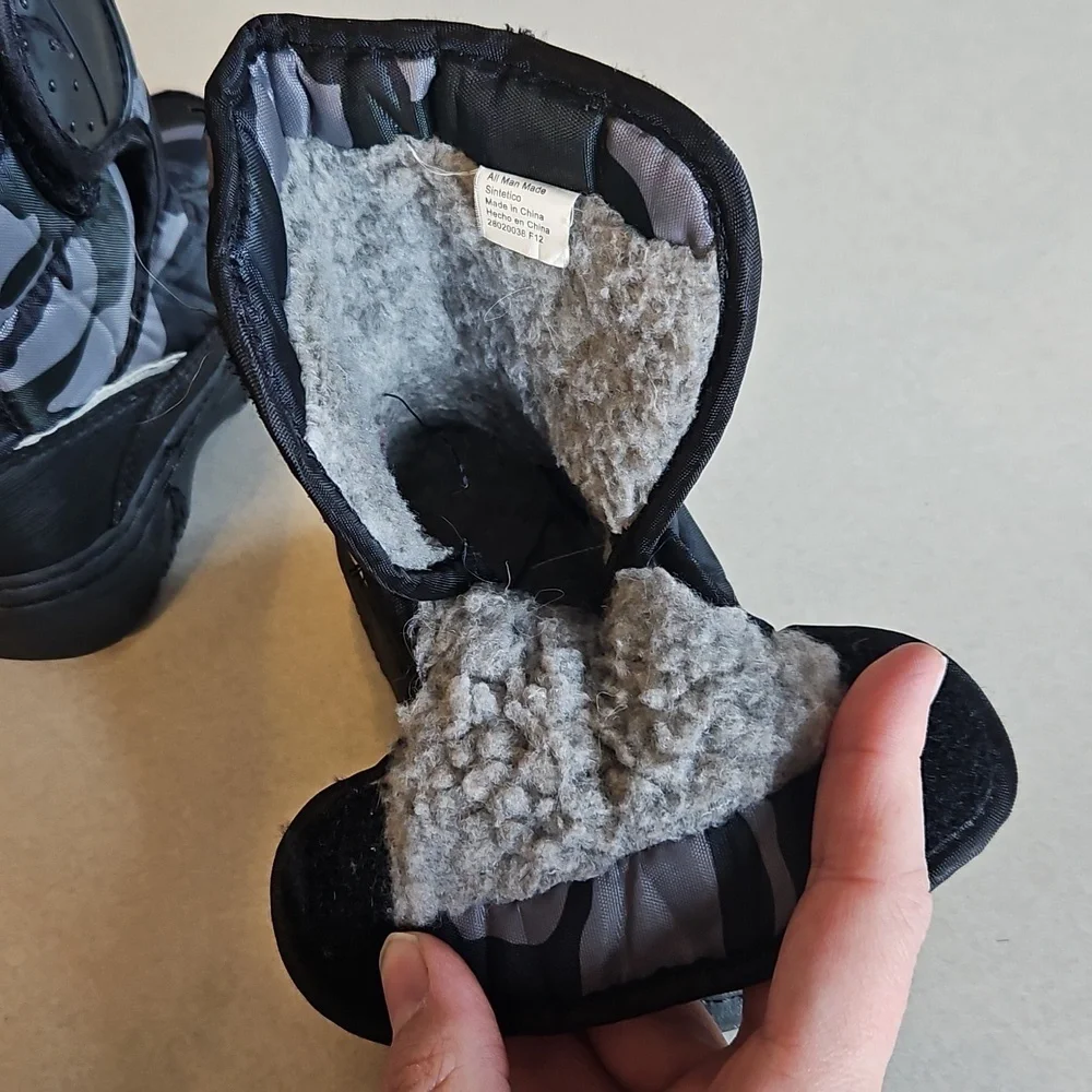 Camo Baby Snow Boots